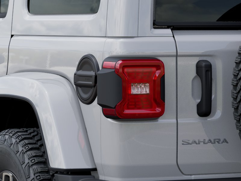 New 2026 Bright White Clear-Coat Exterior Paint Jeep Sahara image 9