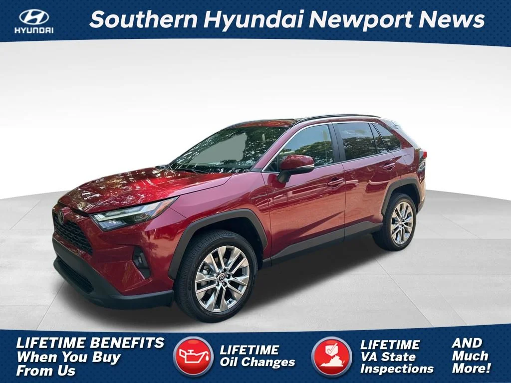 Used 2022 Red Toyota XLE Premium image 1