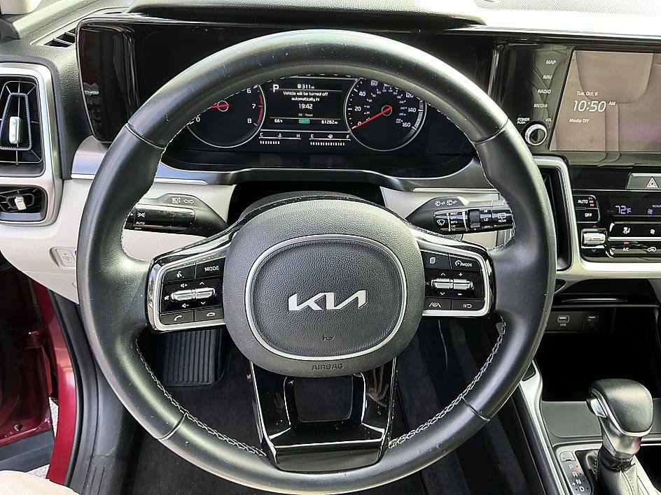 Used 2022 Passion Red Tintcoat Kia S image 14