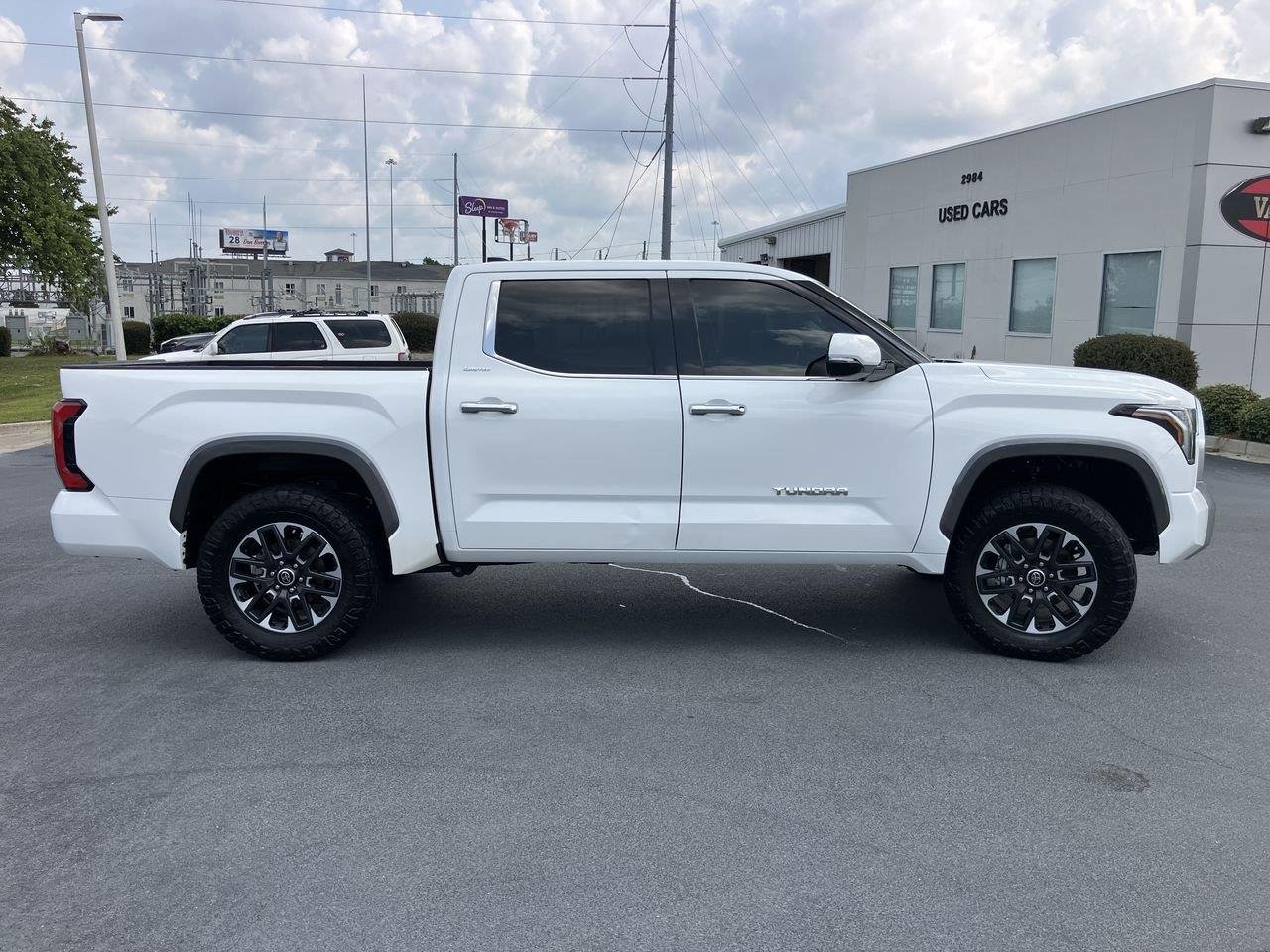 Used 2023 White (Ice Cap) Toyota Limited CrewMax image 6