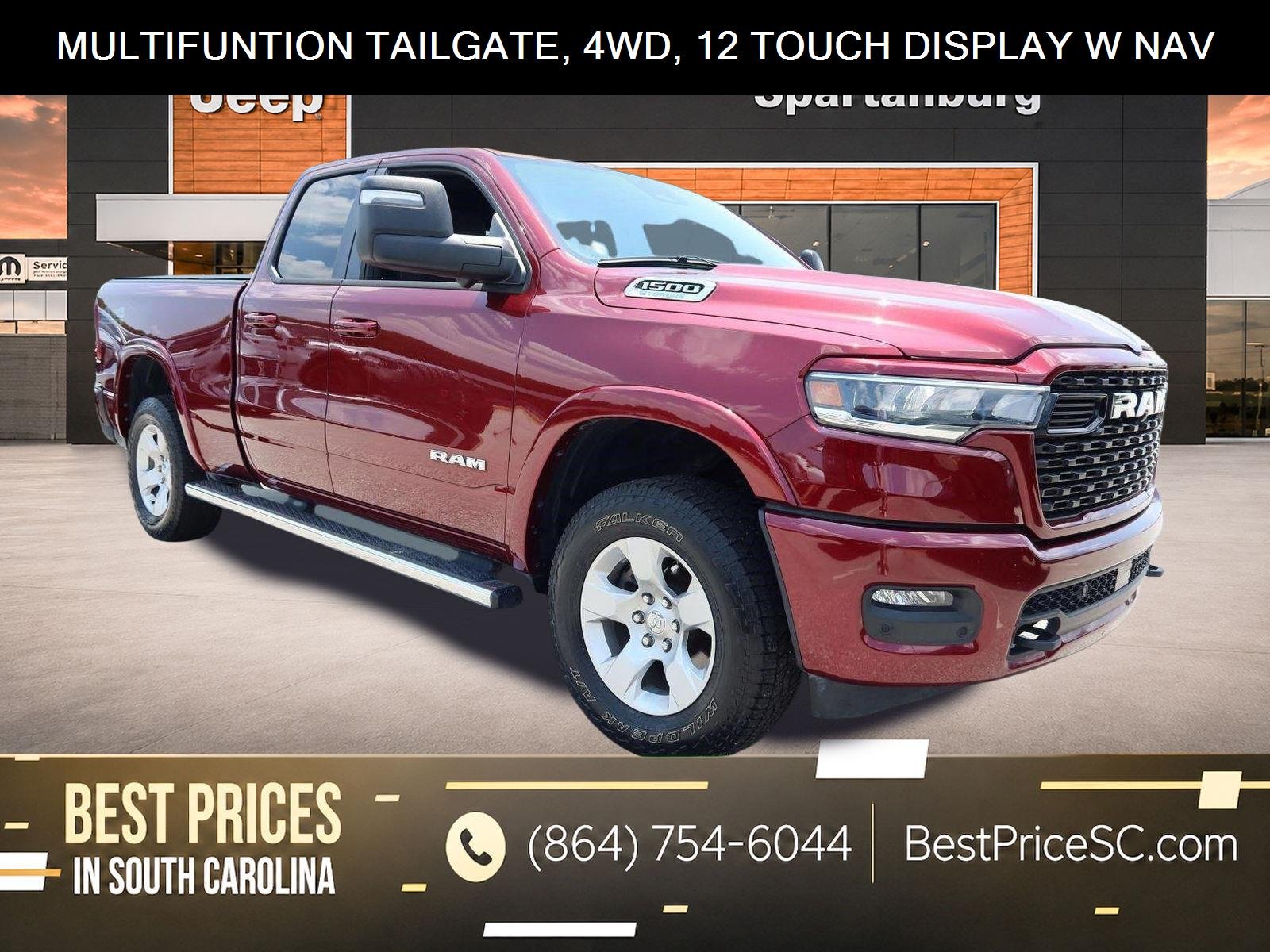 Used 2025 Delmonico Red Pearlcoat Ram Big Horn image 1