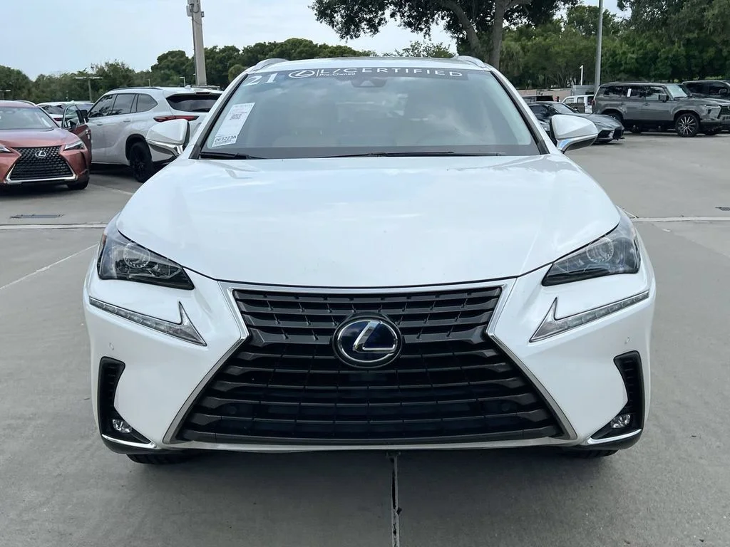 Certified Used 2021 EMINENT WHITE PEARL Lexus 300h image 2
