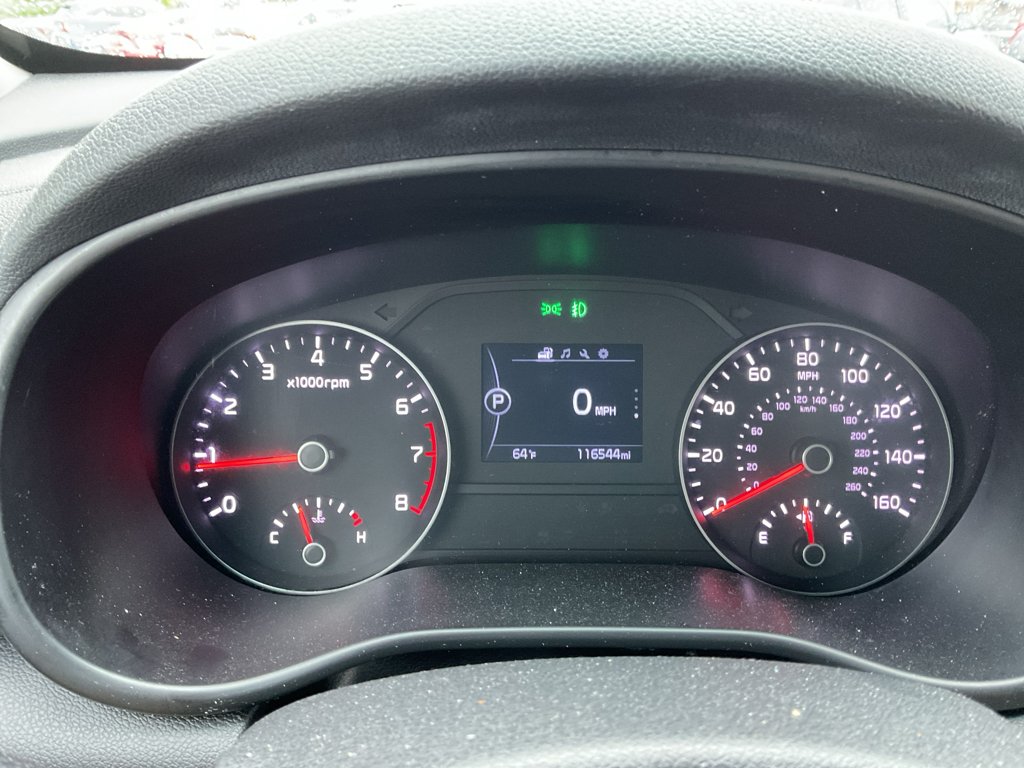 Used 2018 Black Cherry Kia LX image 12