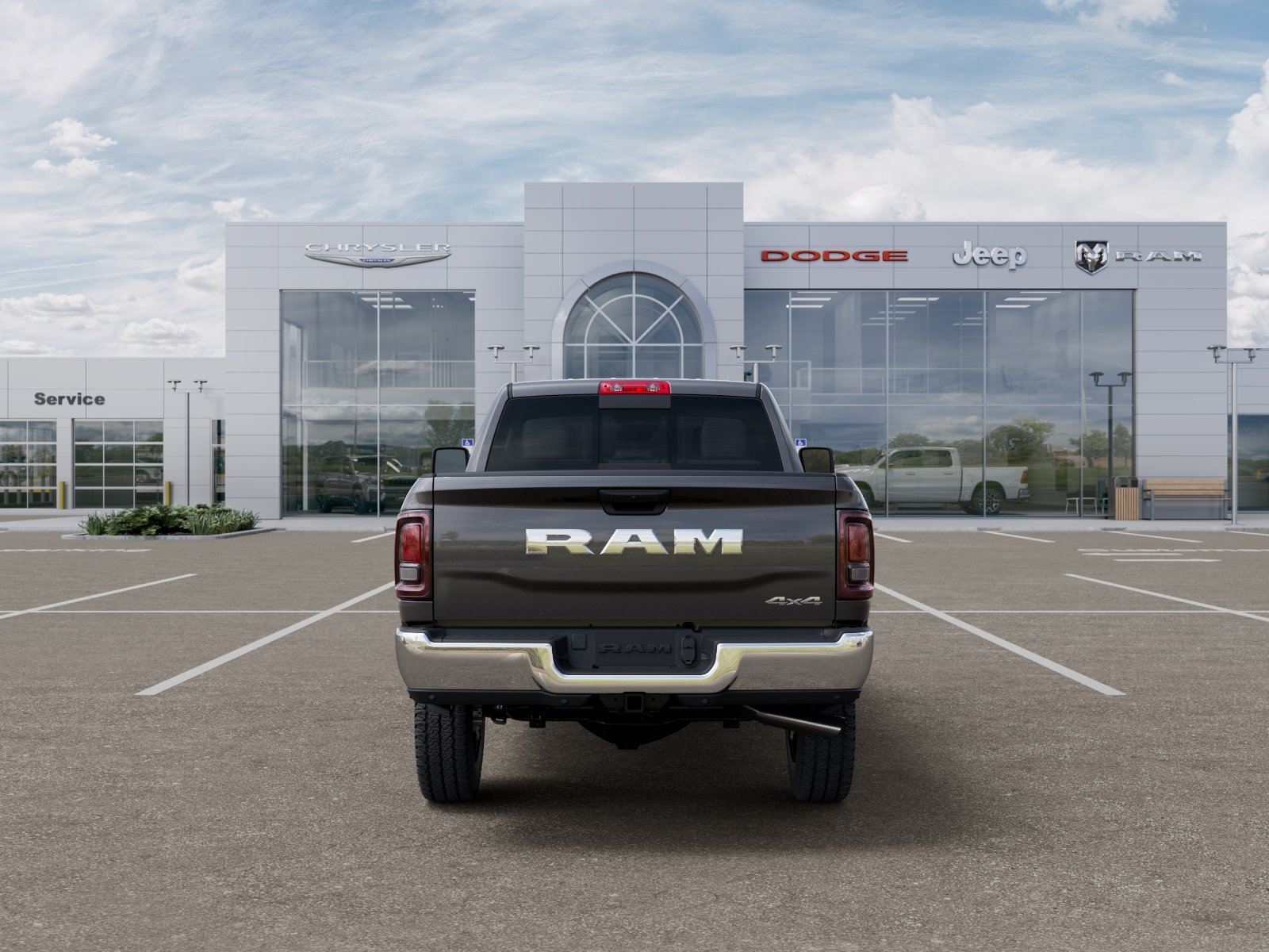 New 2026 Granite Crystal Metallic Clear-Coat Exterior Paint RAM Tradesman image 36
