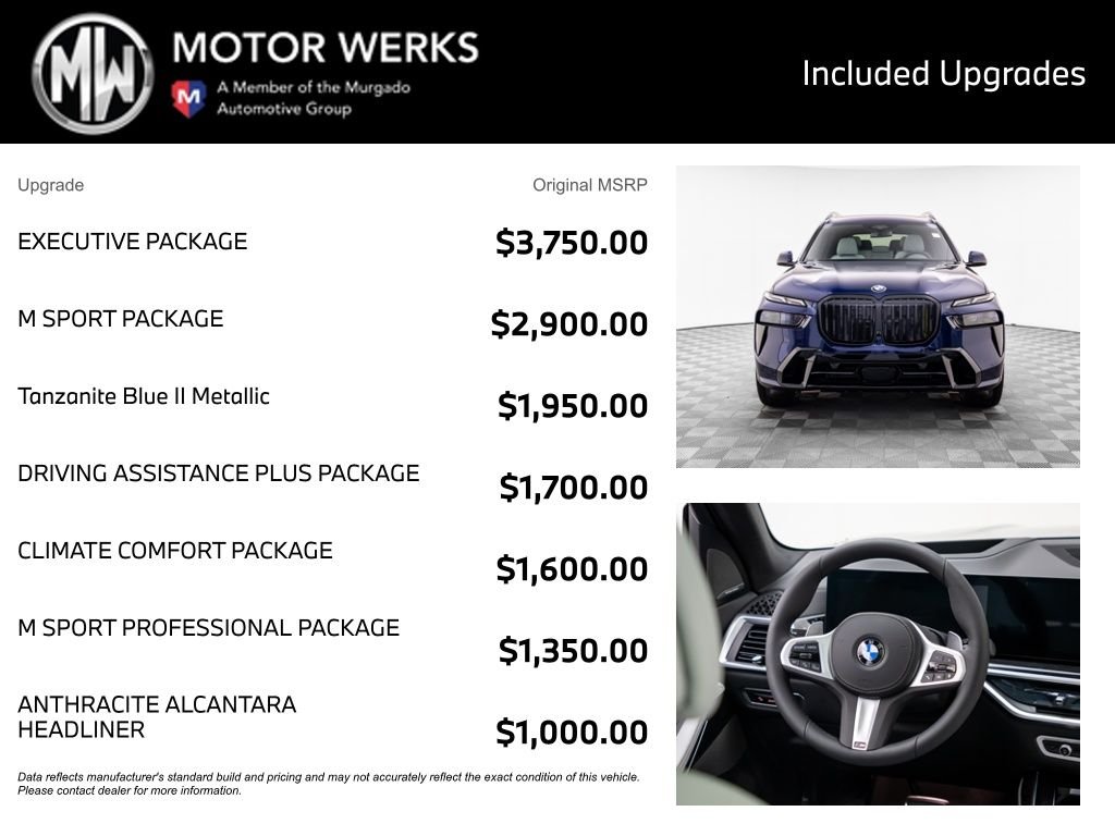 New 2027 Tanzanite Blue II Metallic BMW xDrive40i image 4