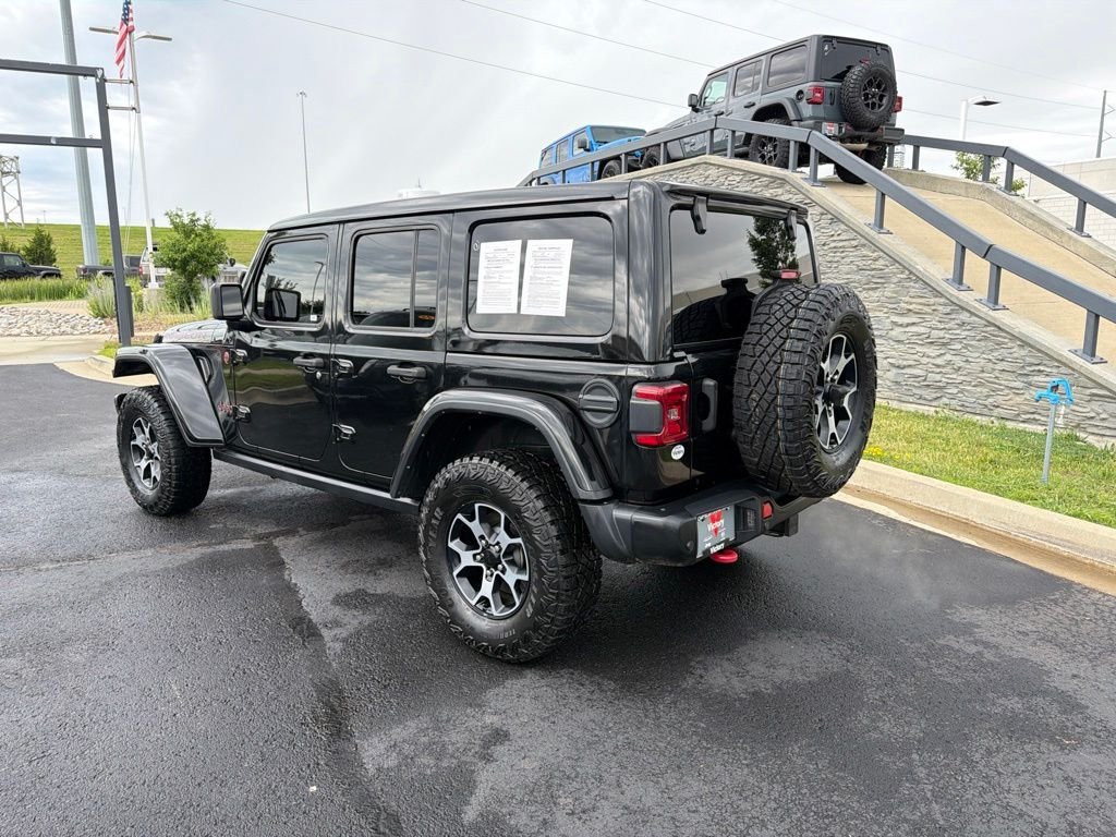 Used 2021 Black Jeep Unlimited Rubicon image 5