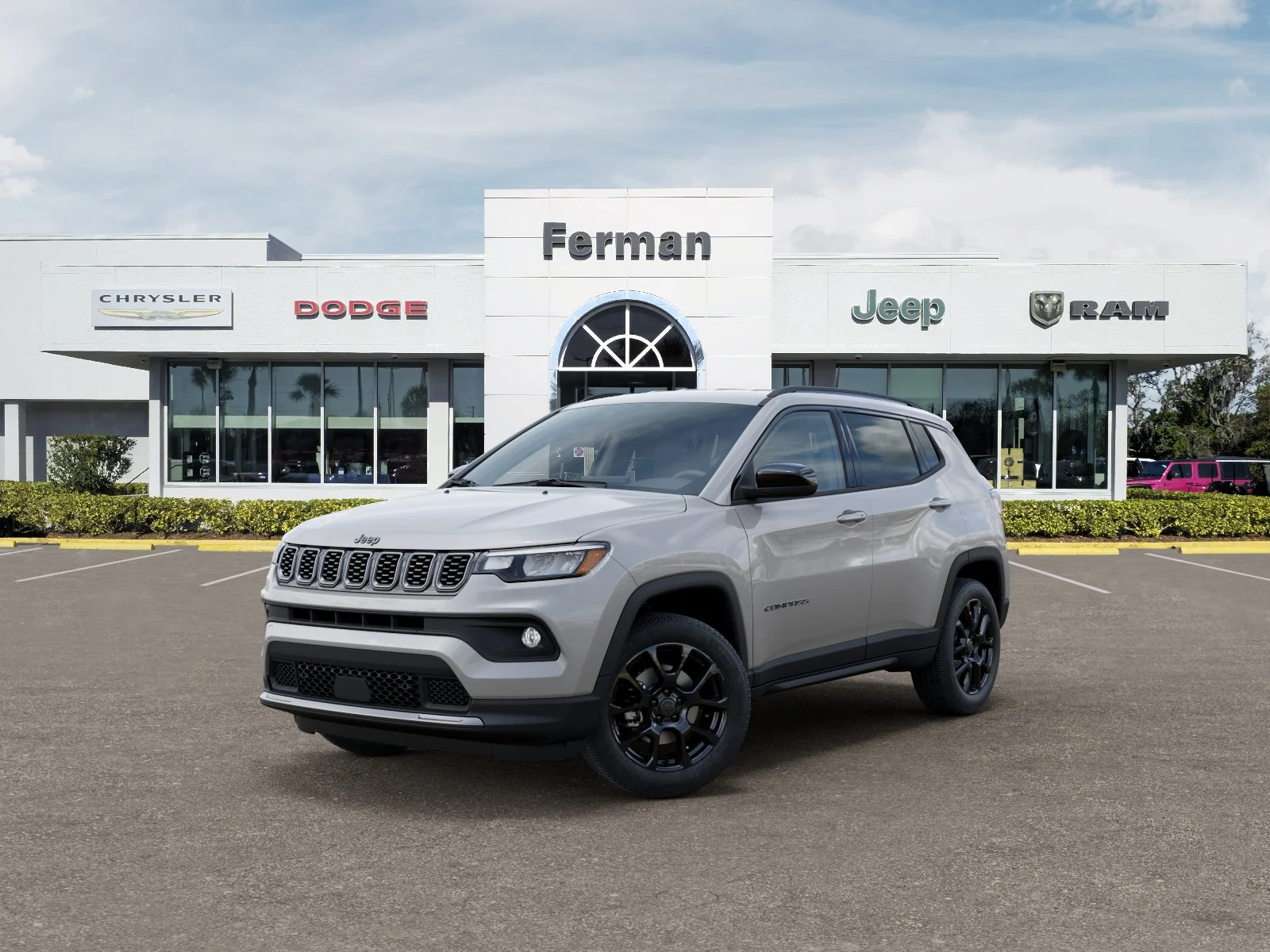 New 2026 Silver Zynith Metallic Clear-Coat Exterior Paint Jeep Latitude image 32