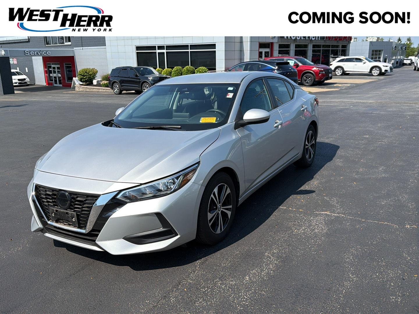 Used 2023 Gun Metallic Nissan SV image 1