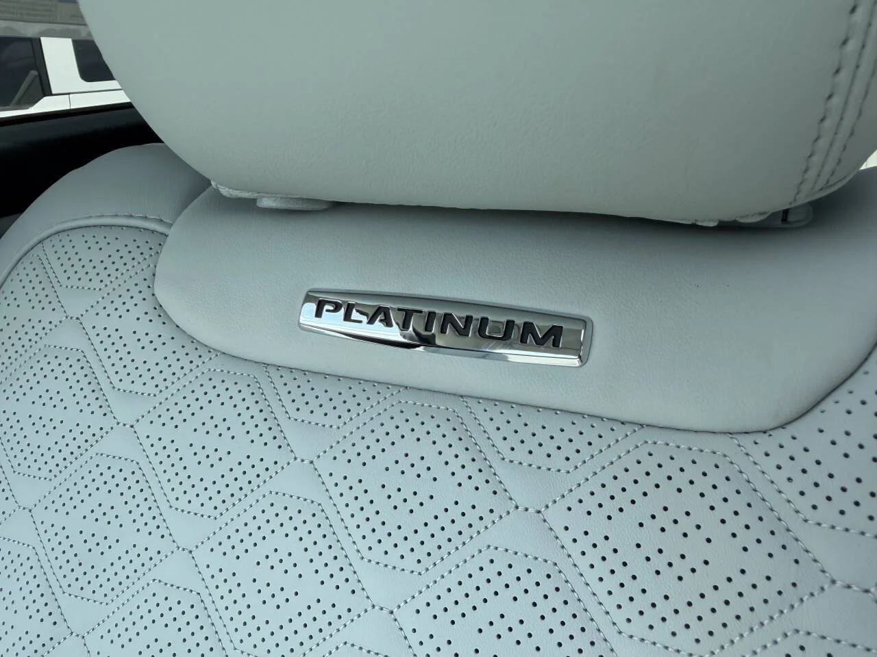 New 2026 Space White Metallic Ford Platinum™ image 24