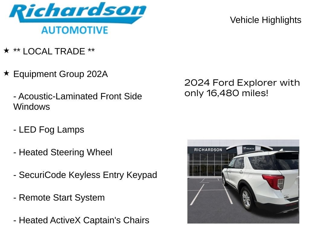 Used 2024 White Ford XLT image 11