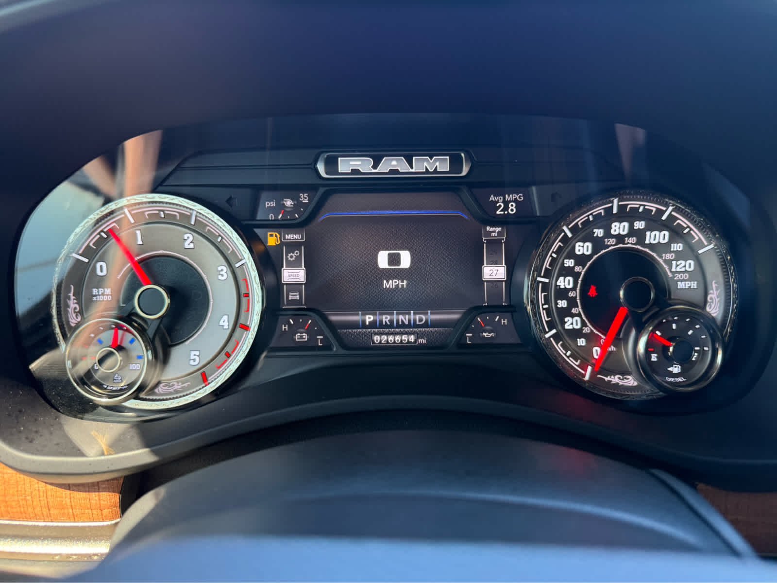 Used 2022 Pearl White Ram Longhorn image 29