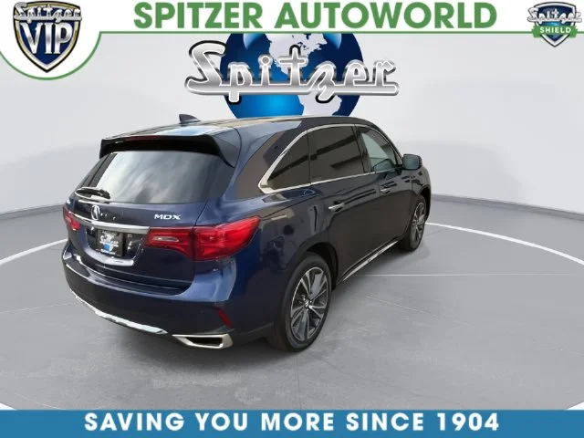 Used 2020 Fathom Blue Pearl Acura Technology image 14
