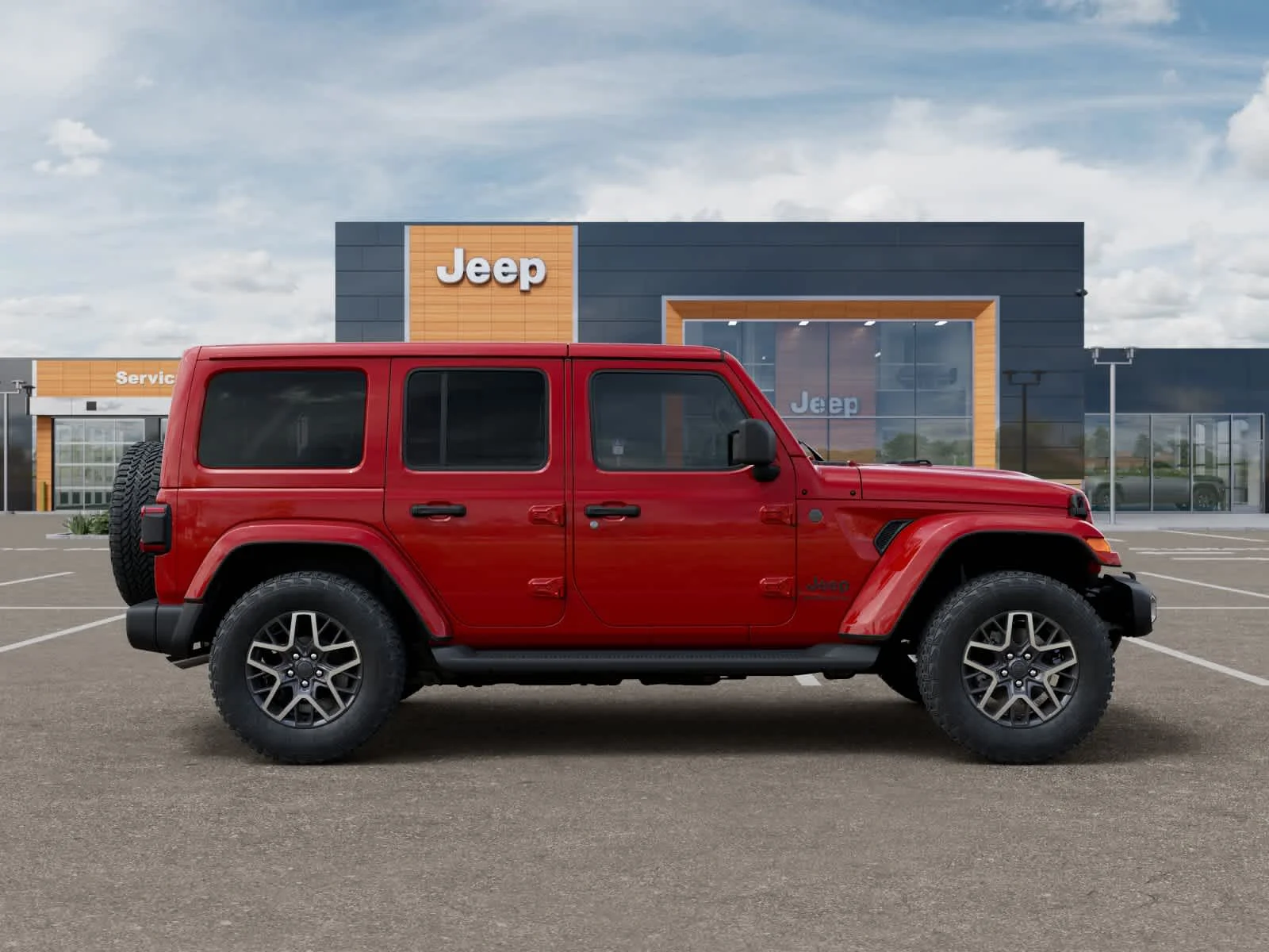 New 2026 Firecracker Red Clearcoat Jeep Sahara image 21