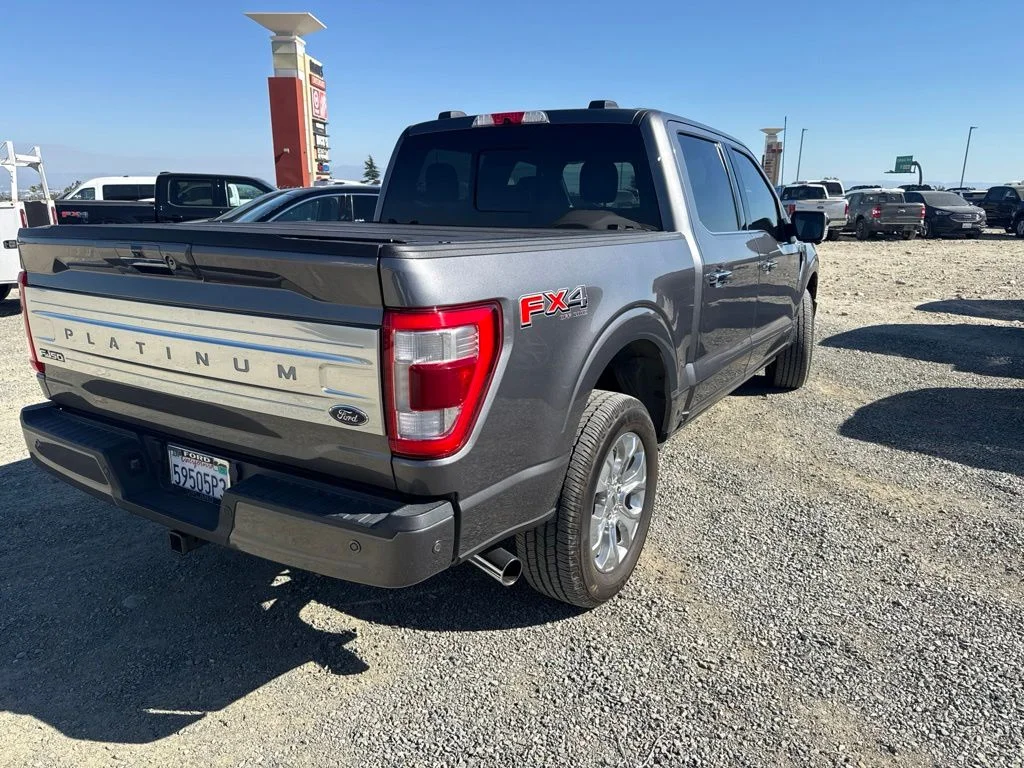 Used 2021 Gray Metallic Ford Platinum image 8
