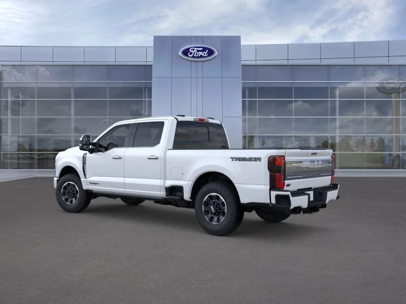 New 2026 Star White Metallic Tri-Coat Ford F-350® Platinum® image 54
