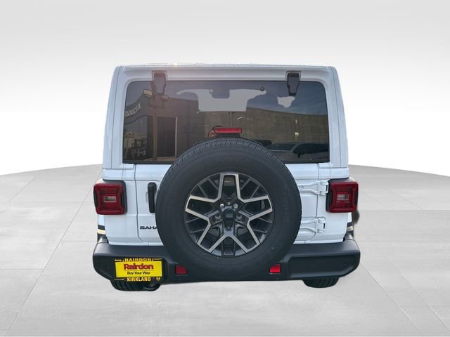 New 2026 Bright White Clear-Coat Exterior Paint Jeep Sahara image 6