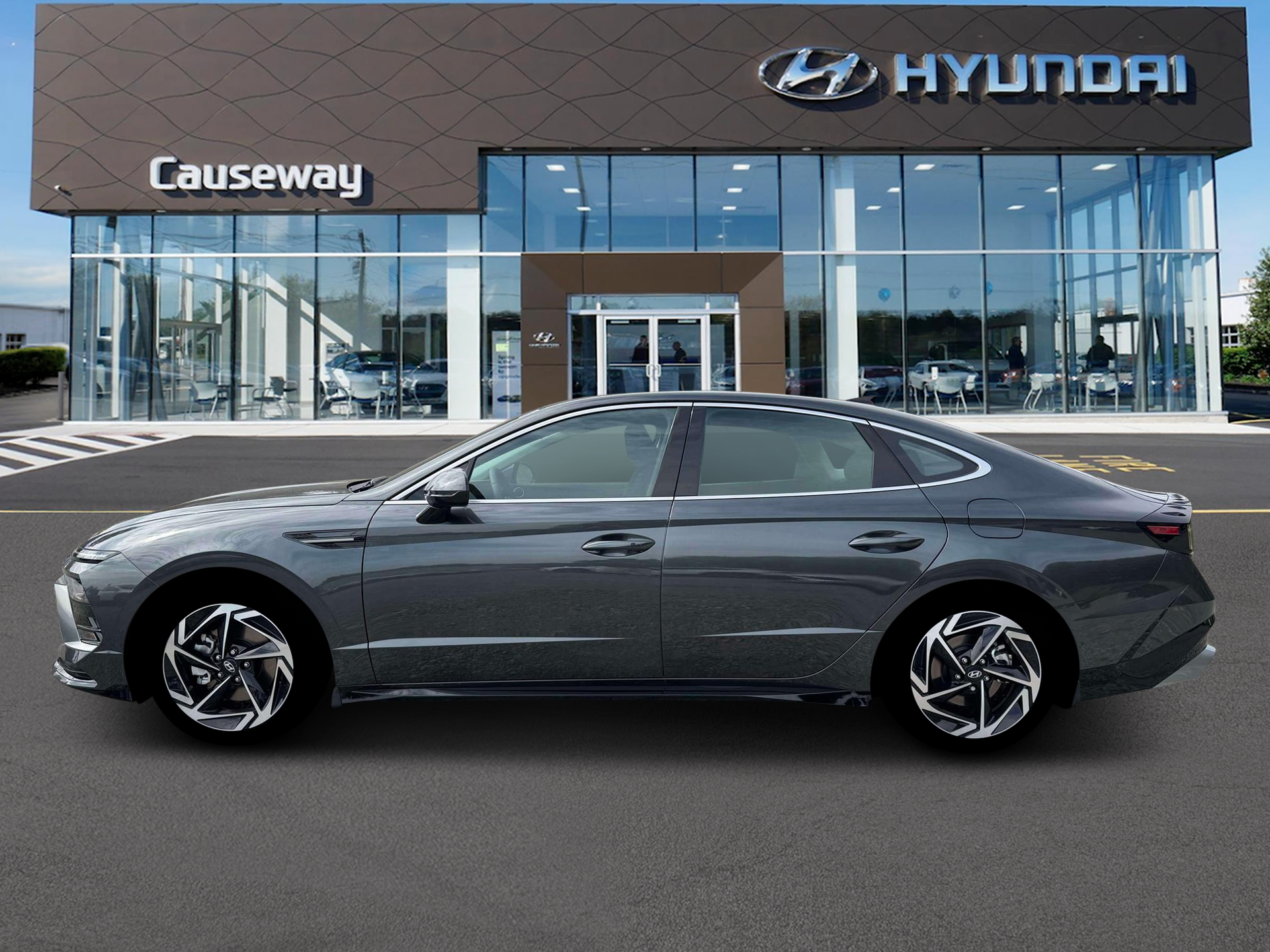 New 2026 Gray Hyundai SEL Sport image 3