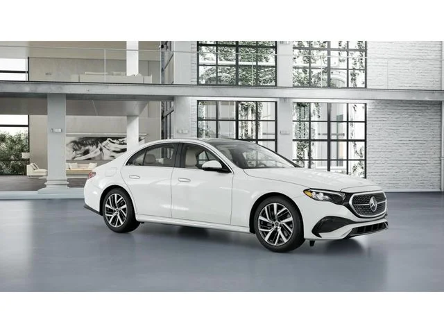 New 2027 Polar White Mercedes-Benz E 350 image 12