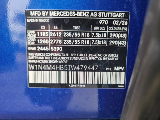 New 2026 Starling Blue Metallic Mercedes-Benz GLB 250 image 24