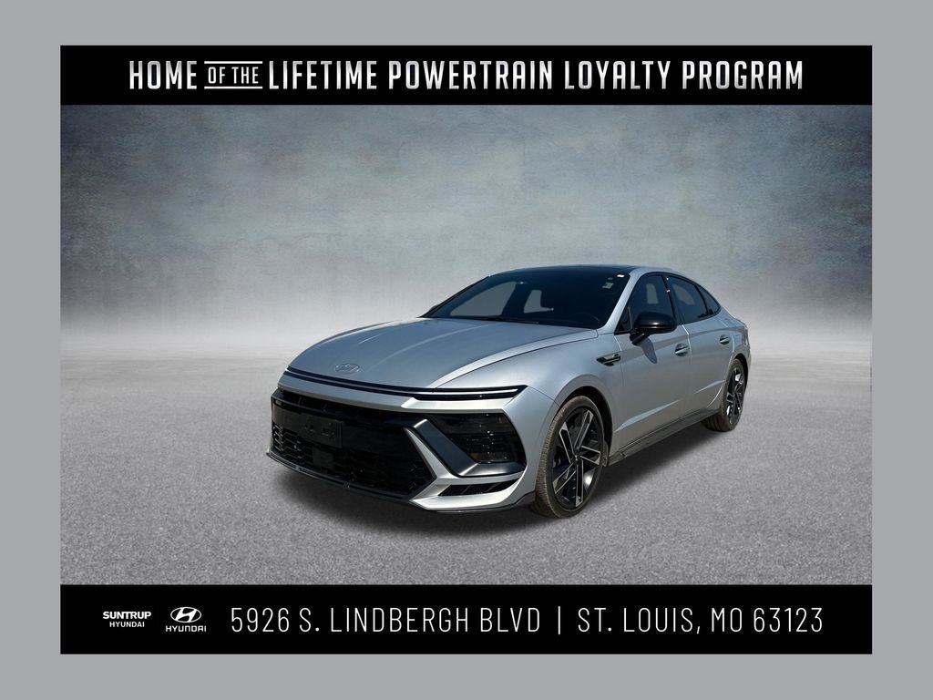 Used 2024 Aero Silver Matte Hyundai N Line image 1