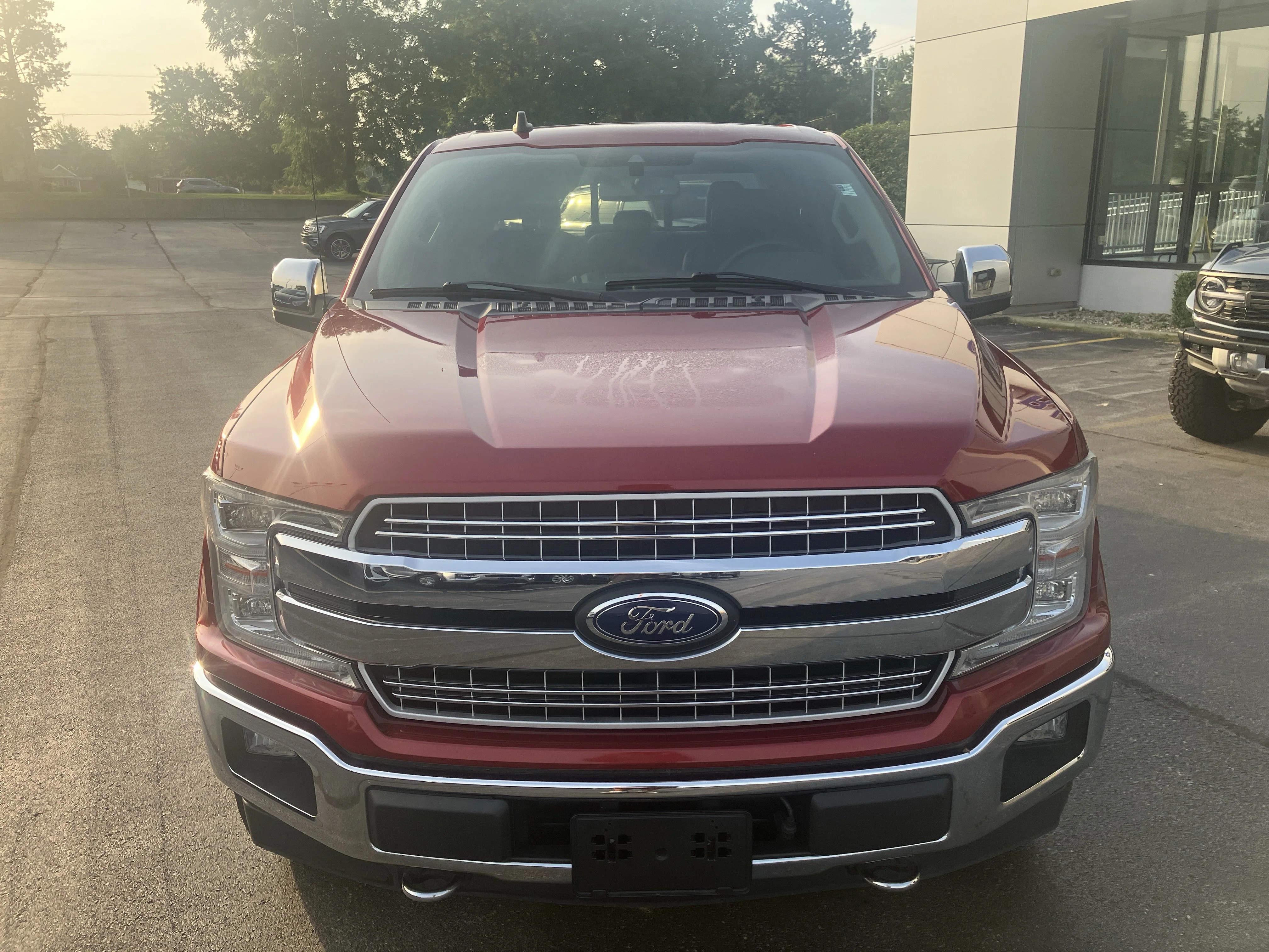 Used 2019 Red Ford LARIAT image 2