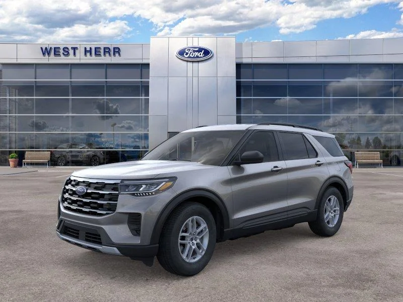 New 2026 Carbonized Gray Metallic Ford Active image 2