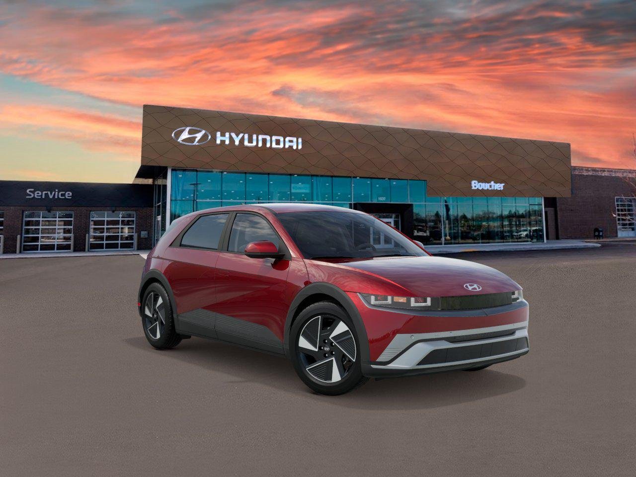 New 2026 Ultimate Red Hyundai SEL image 2