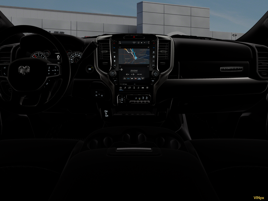 New 2026 Granite Crystal Metallic Clear-Coat Exterior Paint RAM Big Horn image 19