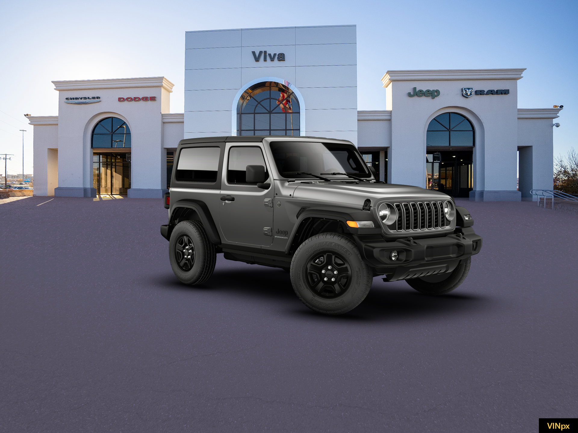 New 2026 Granite Crystal Metallic Clear-Coat Exterior Paint Jeep Sport image 11