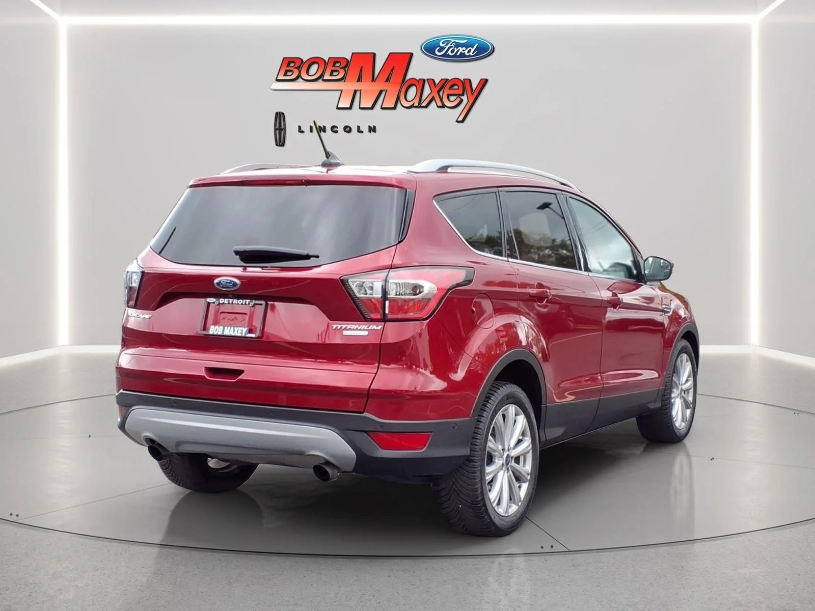 Used 2018 Ruby Red Metallic Ford Titanium image 4
