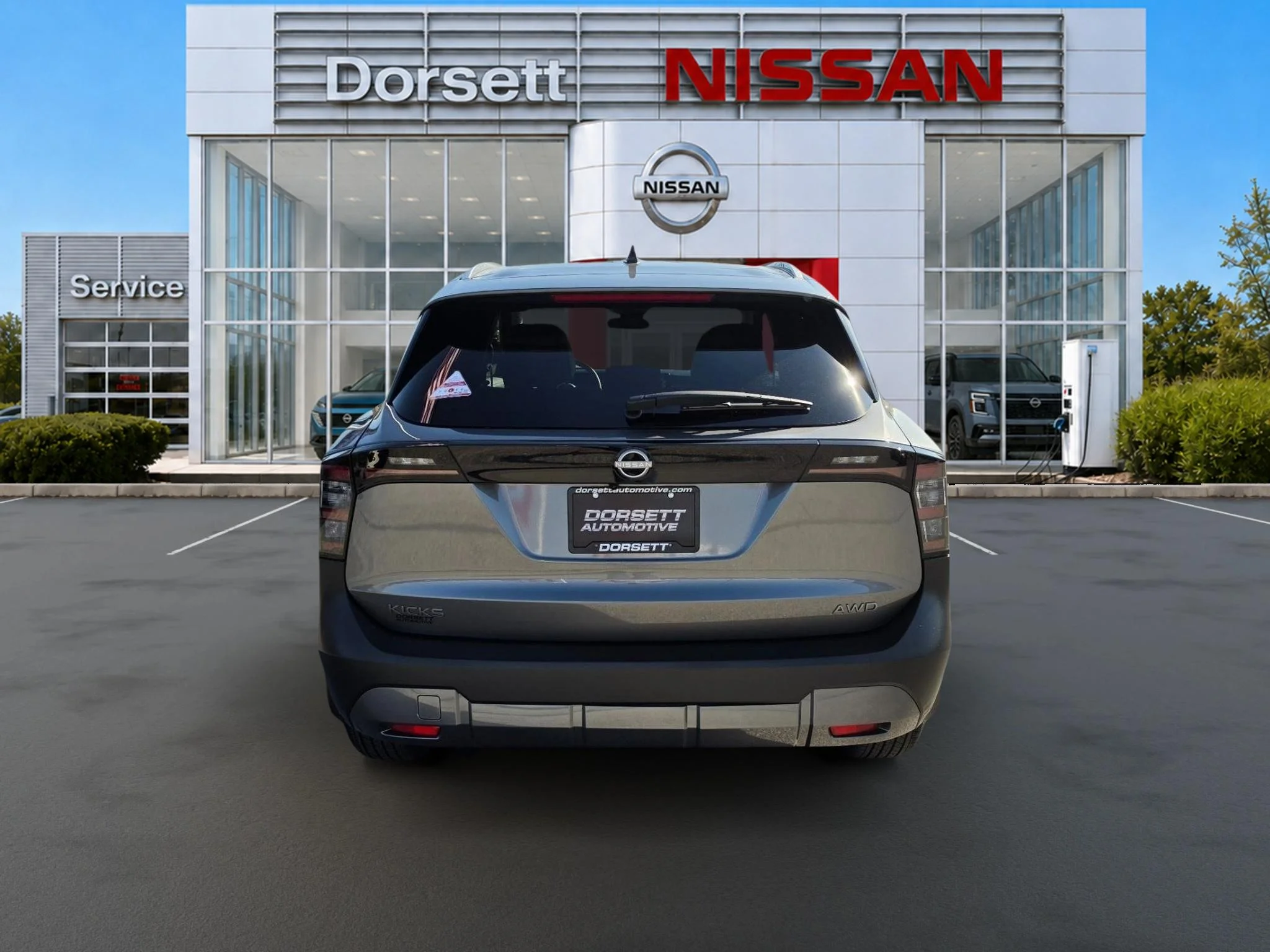 New 2027 Gun Metallic Nissan SV image 5