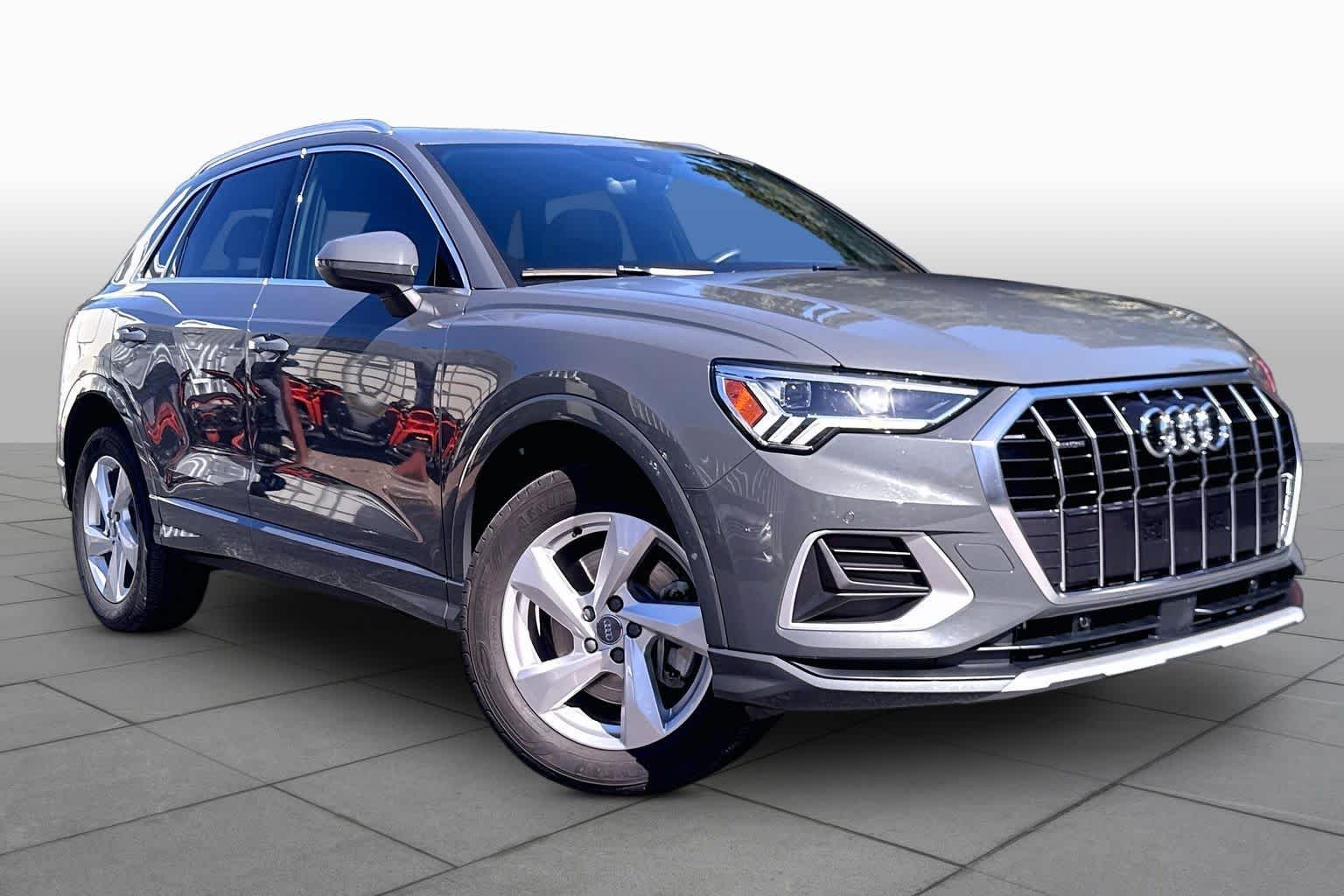 Used 2020 Nano Gray Metallic Audi Premium Plus image 3