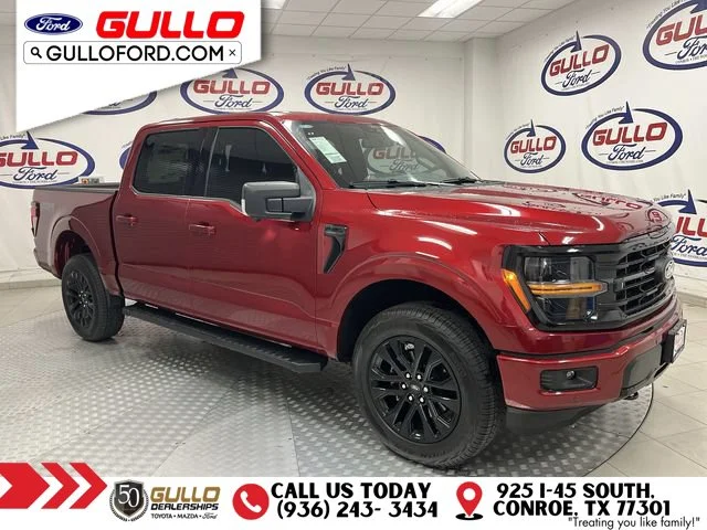 New 2026 Ruby Red Metallic Tinted Clearcoat Ford XLT image 1