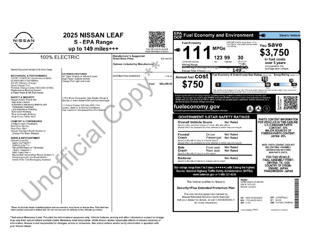 Used 2025 Gun Metallic Nissan  image 2