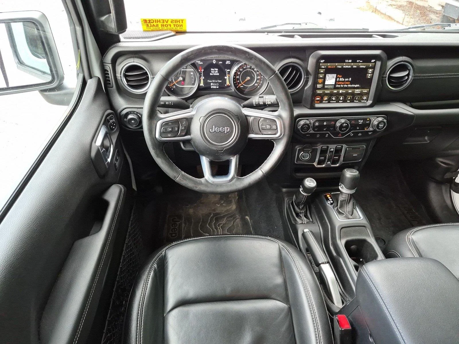 Used 2021 Bright White Clearcoat Jeep Unlimited Sahara image 33