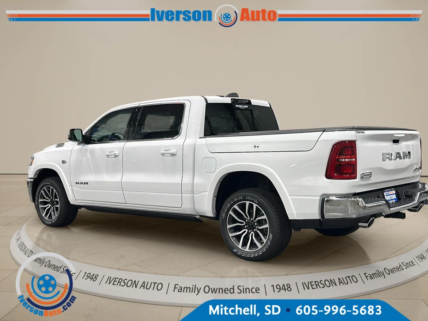 New 2027 Bright White Clear-Coat Exterior Paint RAM Longhorn image 5