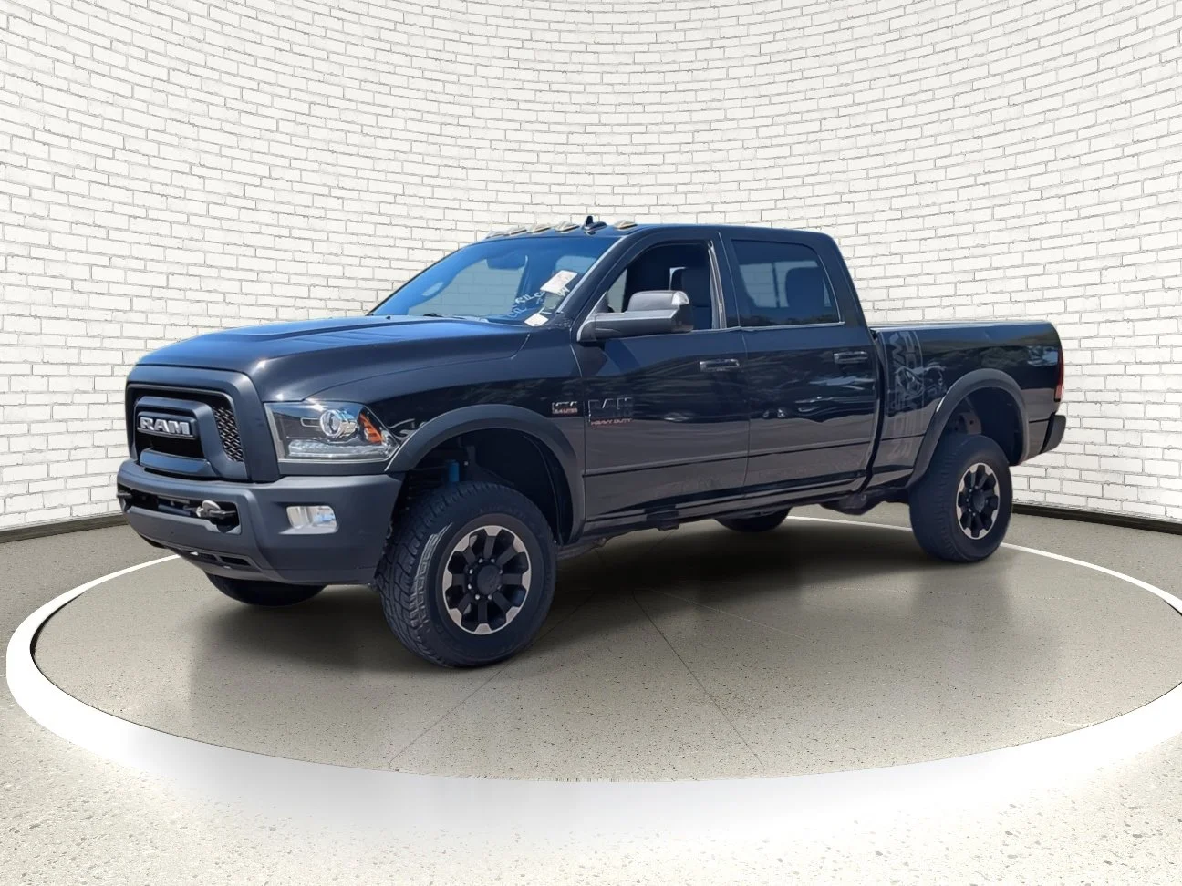 Used 2018 Brilliant Black Crystal Pearlcoat Ram Power Wagon image 8