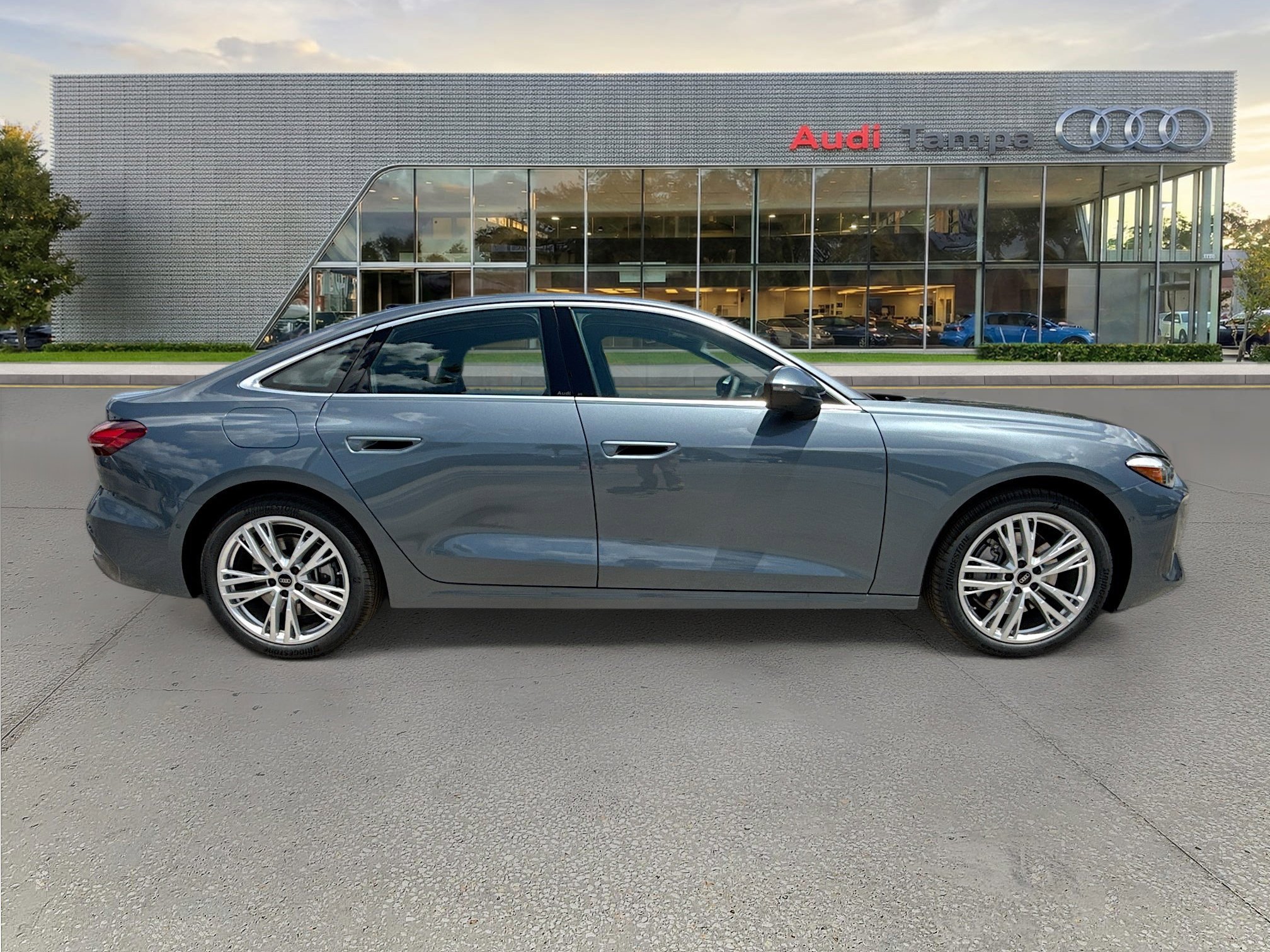 New 2026 Horizon Blue Metallic Audi Premium image 2