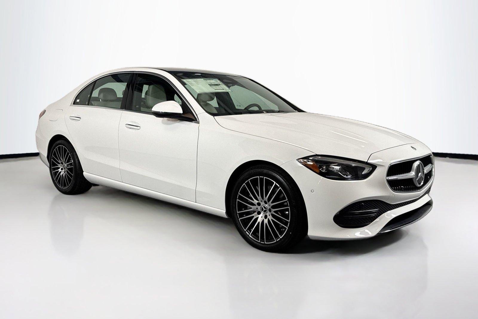 New 2026 Polar White Mercedes-Benz C 300 image 3