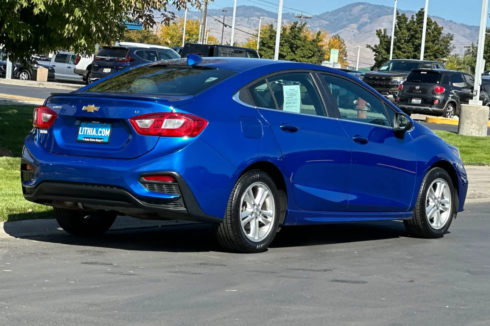 Used 2017 Kinetic Blue Metallic Chevrolet LT image 2