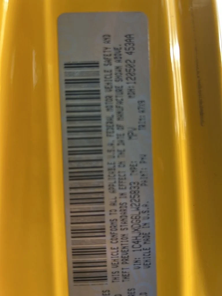 Certified Used 2020 Yellow Jeep Unlimited Sport S image 43