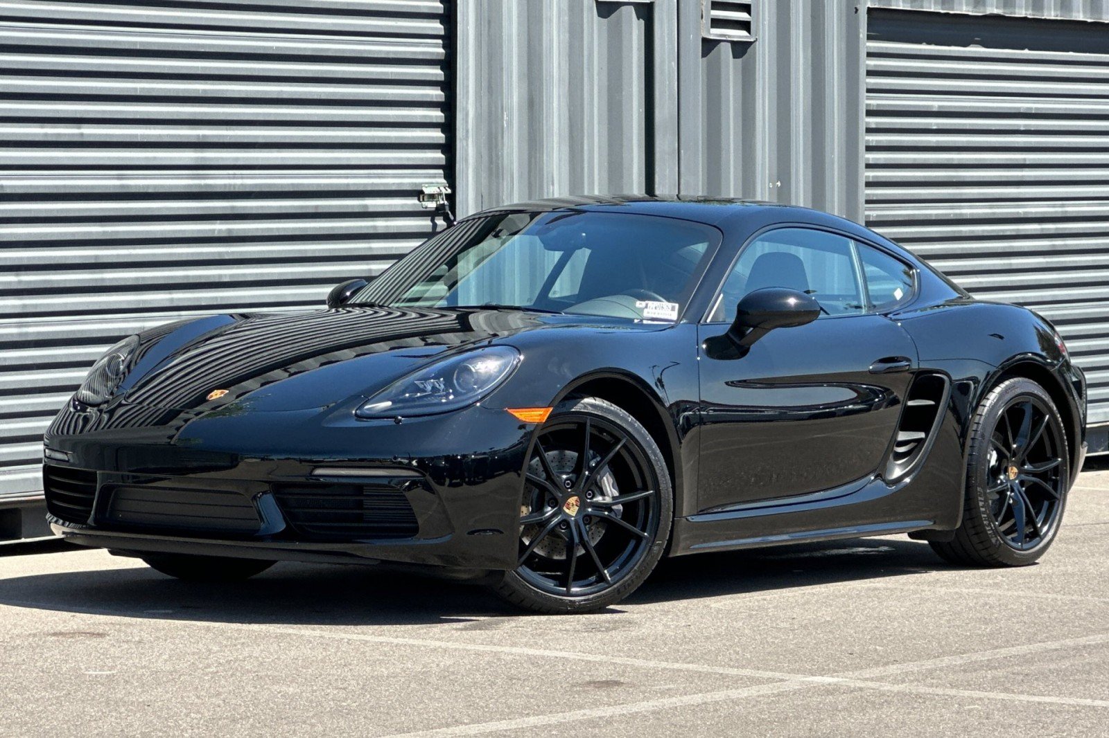 Certified Used 2025 Black Porsche  image 1