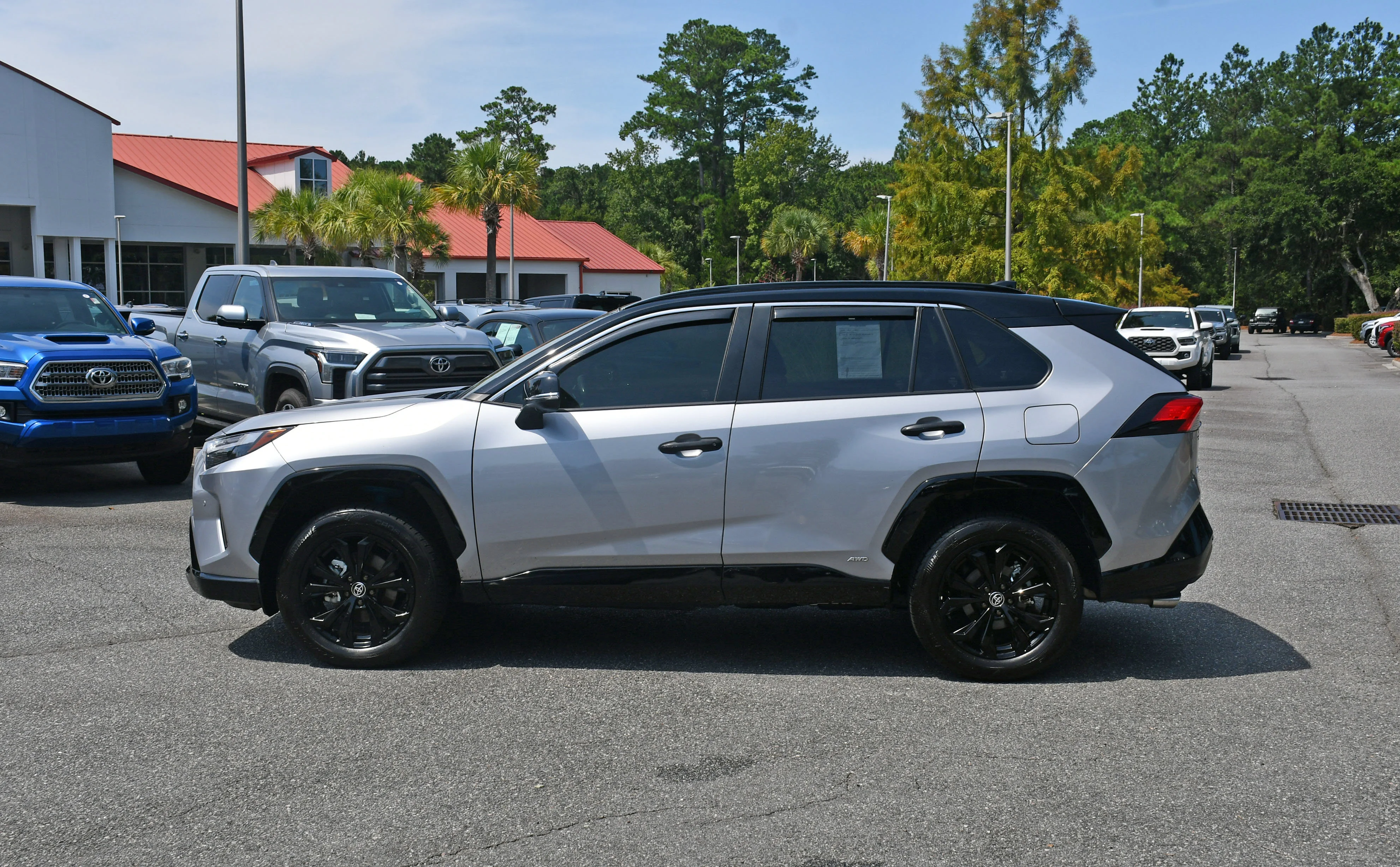 Used 2025 Silver Toyota XSE image 2