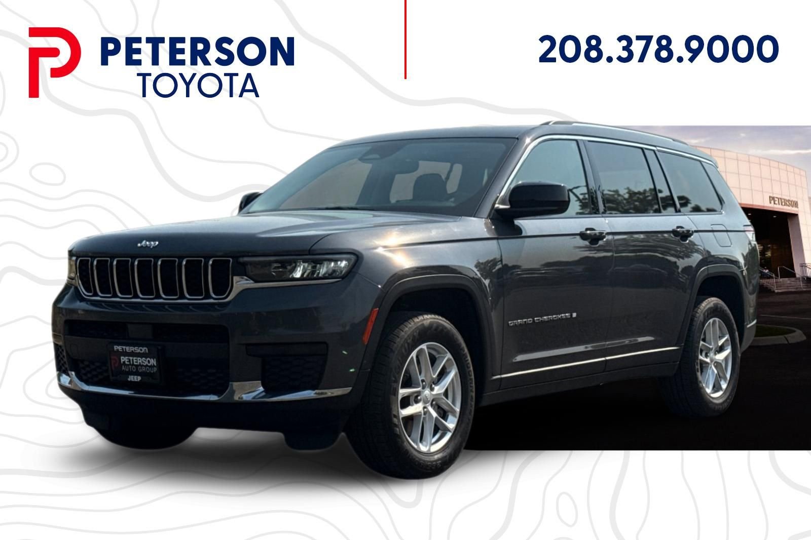 Used 2022 Gray Jeep Laredo image 7