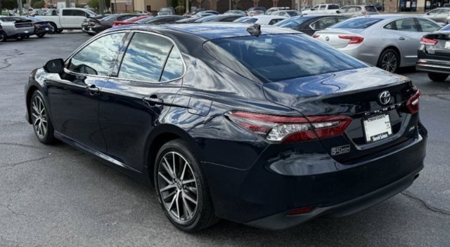 Used 2021 Blue Toyota XLE image 2