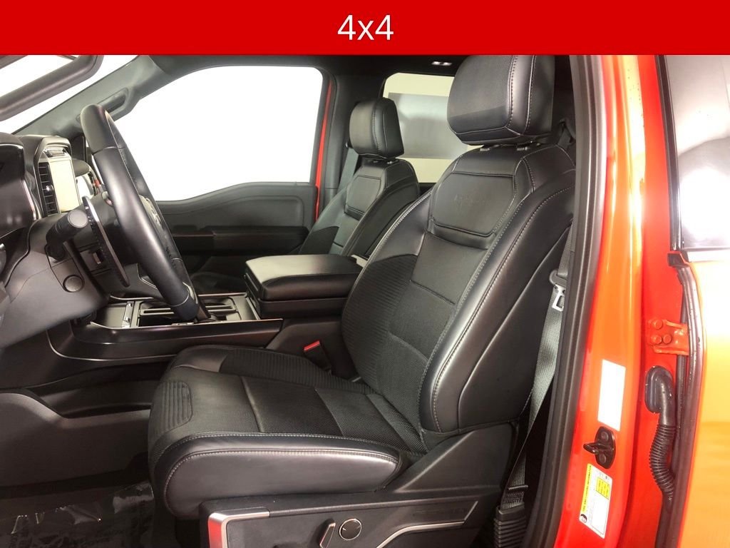 Used 2022 Orange Ford Raptor image 11