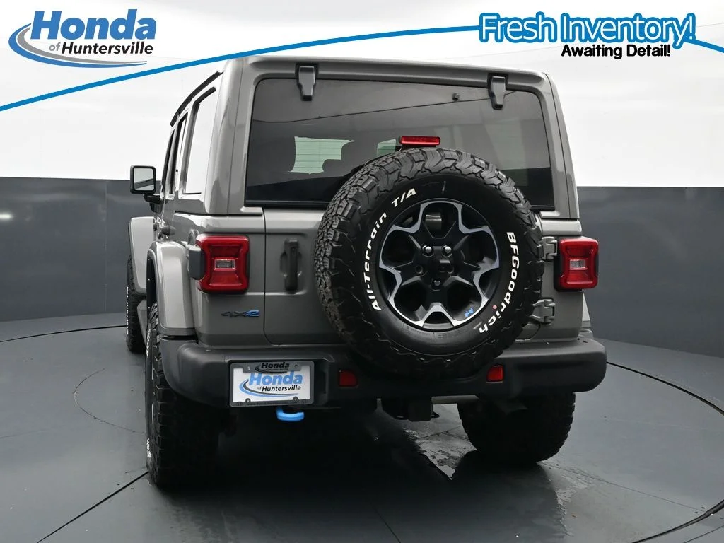 Used 2022 Gray Clearcoat Jeep Unlimited Rubicon 4xe image 7