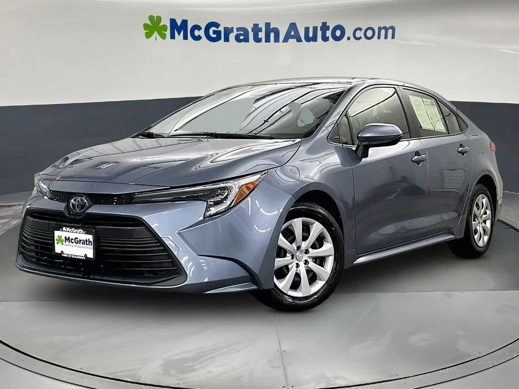 Certified Used 2023 Gray Toyota LE image 2
