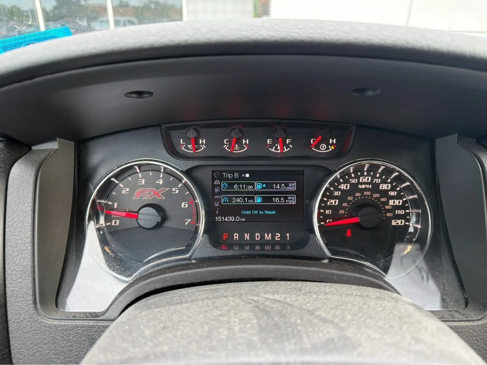 Used 2014 Blue Flame Metallic Ford FX4 image 2
