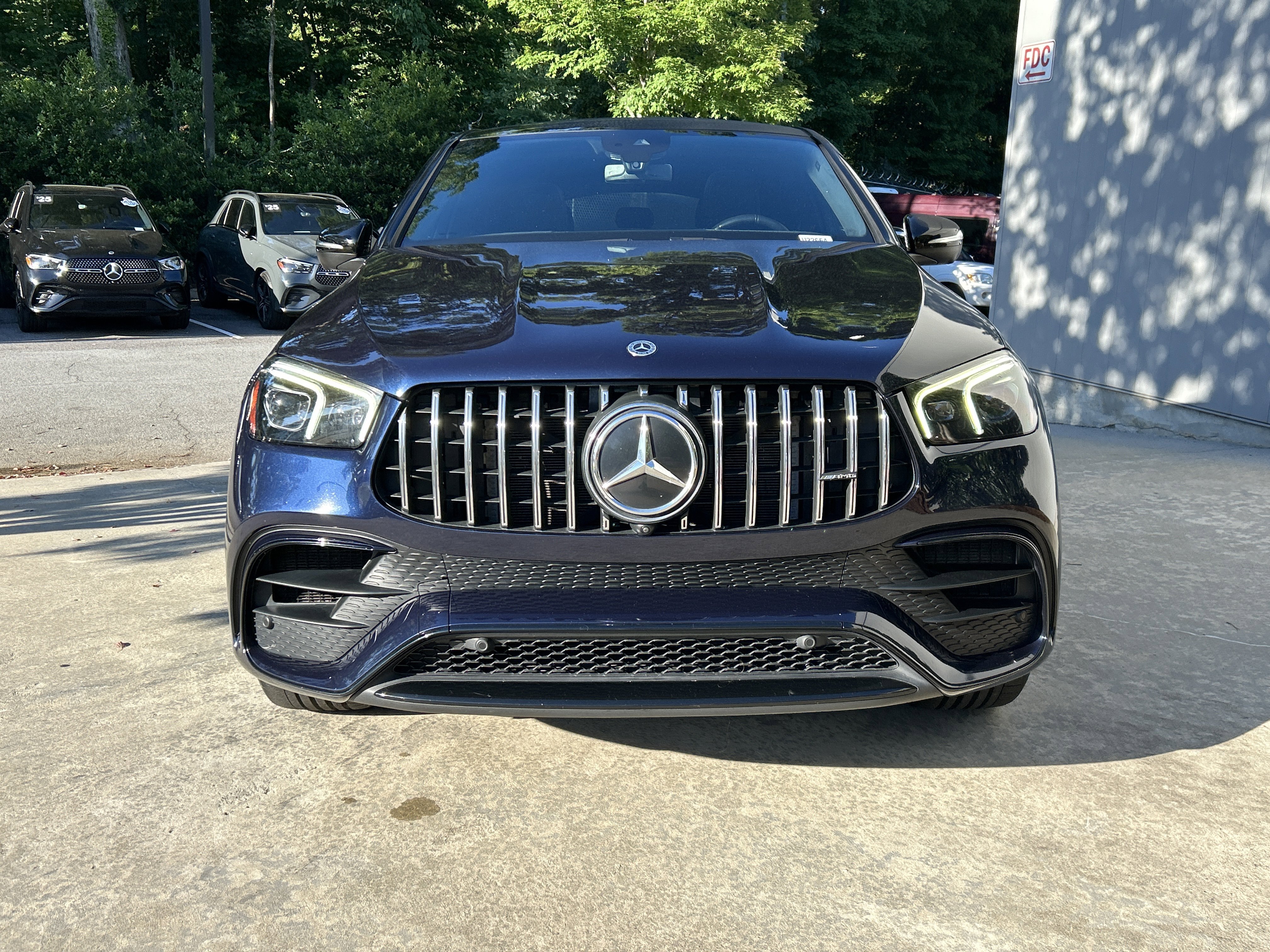 Certified Used 2021 Lunar Blue Metallic Mercedes-Benz AMG® GLE 63 S 4MATIC® Coupe image 3